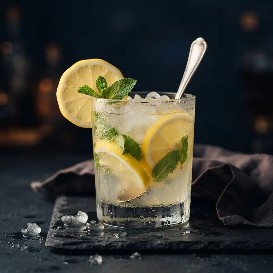 Lemonada sa nanaom i ledom